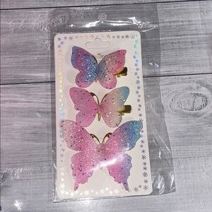 🦋 Beautiful Butterfly Hair Accessories In Pink🦋